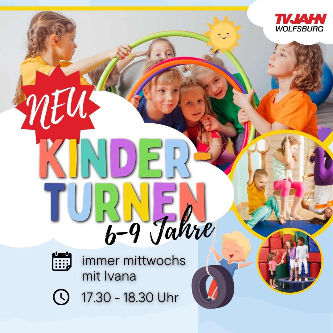 Spielende Kinder - Neues Kinderturnangebot