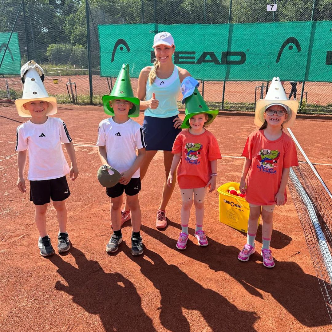 Trainingsteam des Tenniscamps