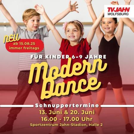 Neues Angebot: Modern Dance für Kids