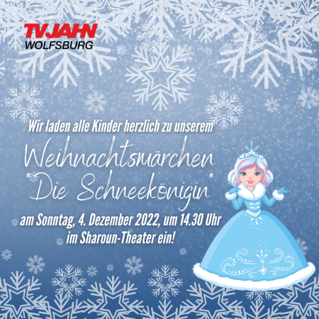 Einladung zur Weihnachtsfeier für Kinder im Theater Wolfsburg!
