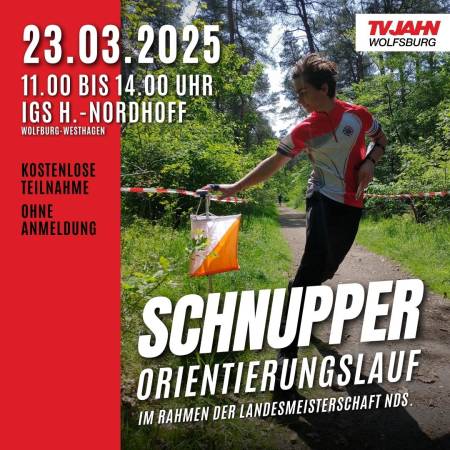 Schnupperorientierungslauf 23.03.25