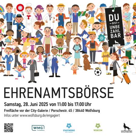 Ehrenamtsbörse - Wir sind dabei! 
