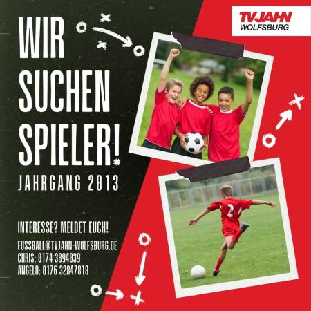 Wir suchen Nachwuchstalente!