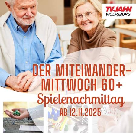 Neu: Miteinander-Mittwoch 60+ - Der Spielenachmittag